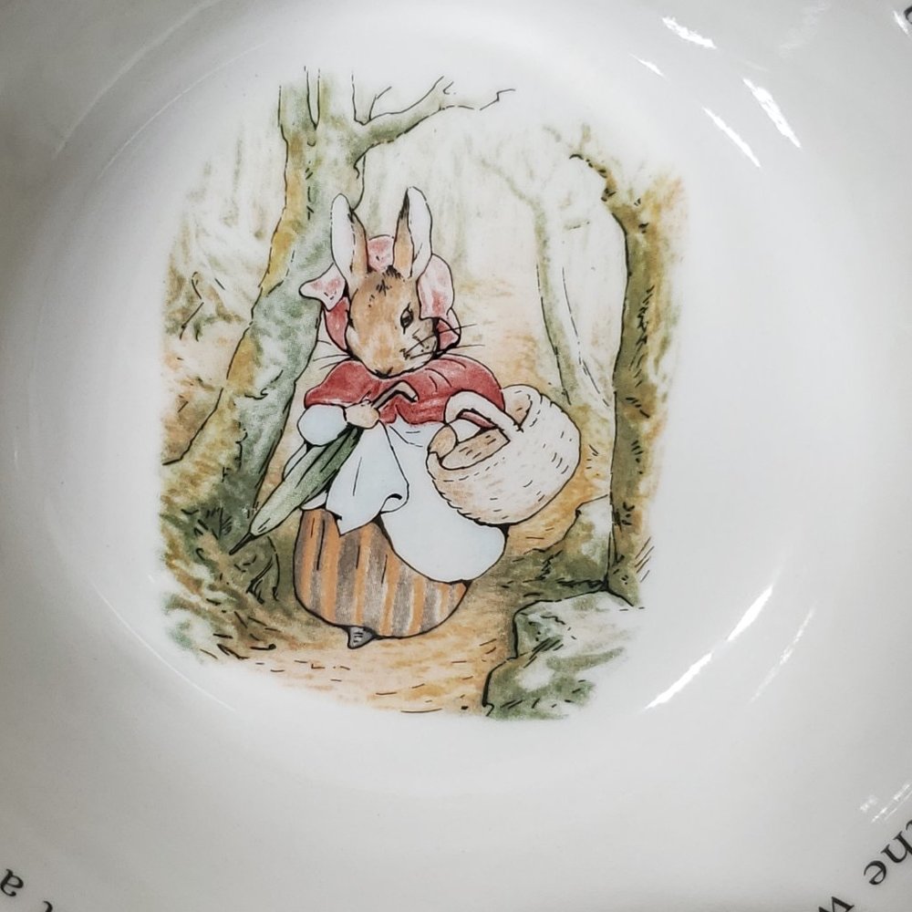 Beatrix Potter's Peter Rabbit Wedgwood 2 piece mug and bowl set - Picture 9 of 12